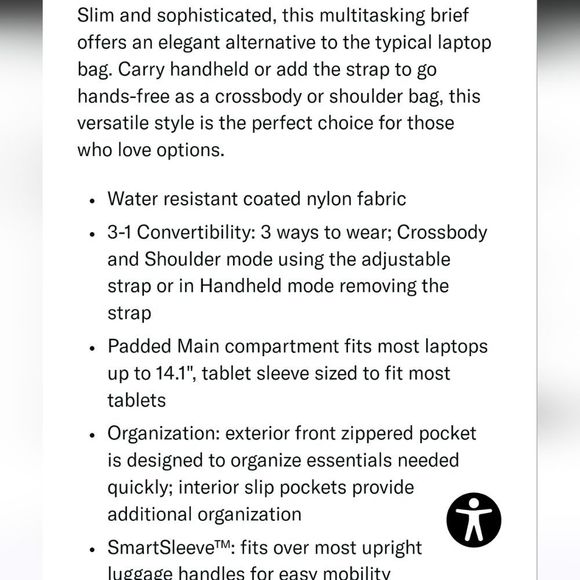 Samsonite Mobile Solution Convertible Slim Brief - Picture 10 of 13